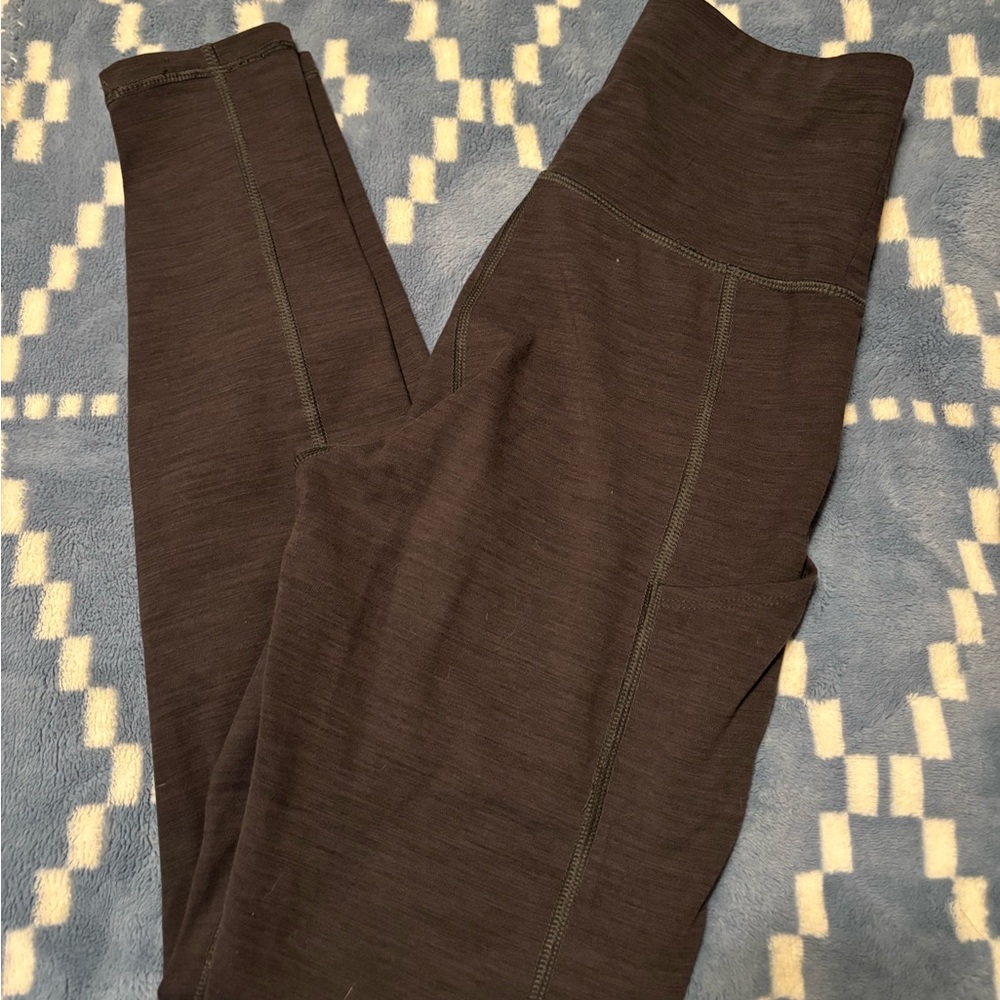 Dark gray heather American eagle leggings